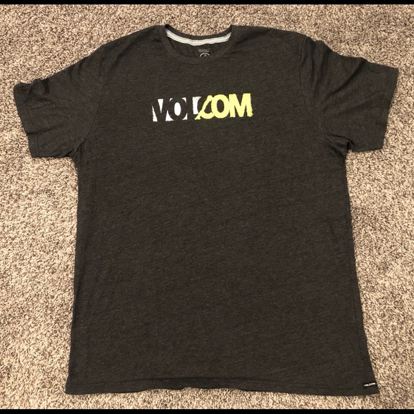 Volcom Other - Volcom Stone Black Charcoal Slate Board T-shirt